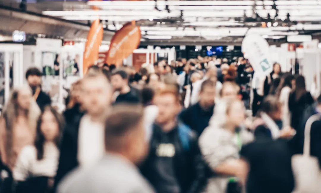 Ihr verlängertes Team auf der Messe